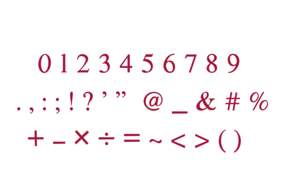 Cute Ladybug Monogram Font - Preview 3