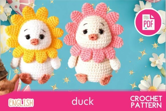 Duck Crochet Toy / Amigurumi PDF Pattern
