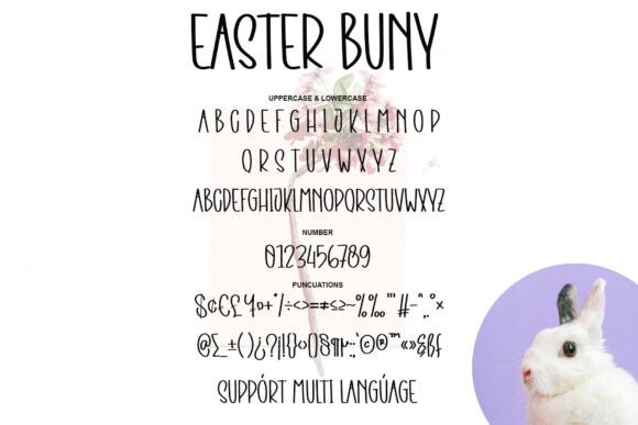 Easter Bunny Font - Preview 5