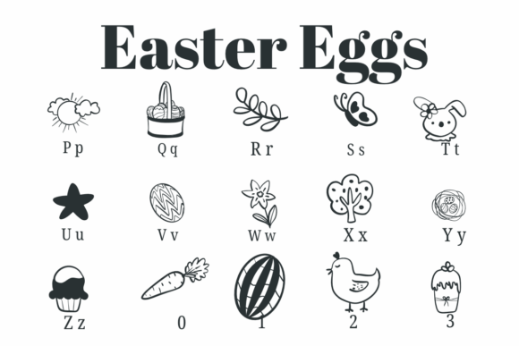 Easter Eggs Font - Preview 2