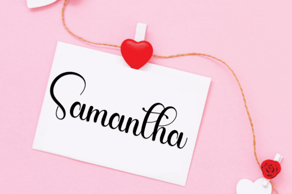 Enchanting Wildflower Font - Preview 2