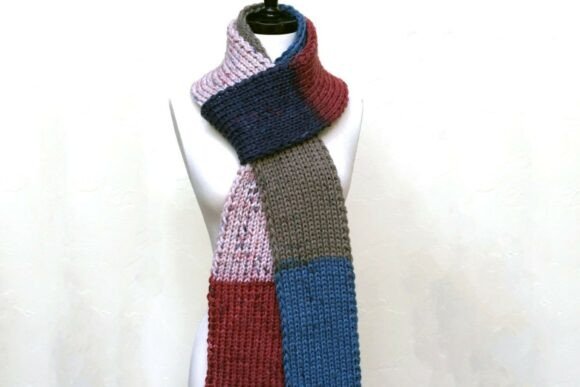 Essential Knit Rib Scarf