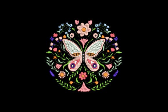 Floral Butterfly