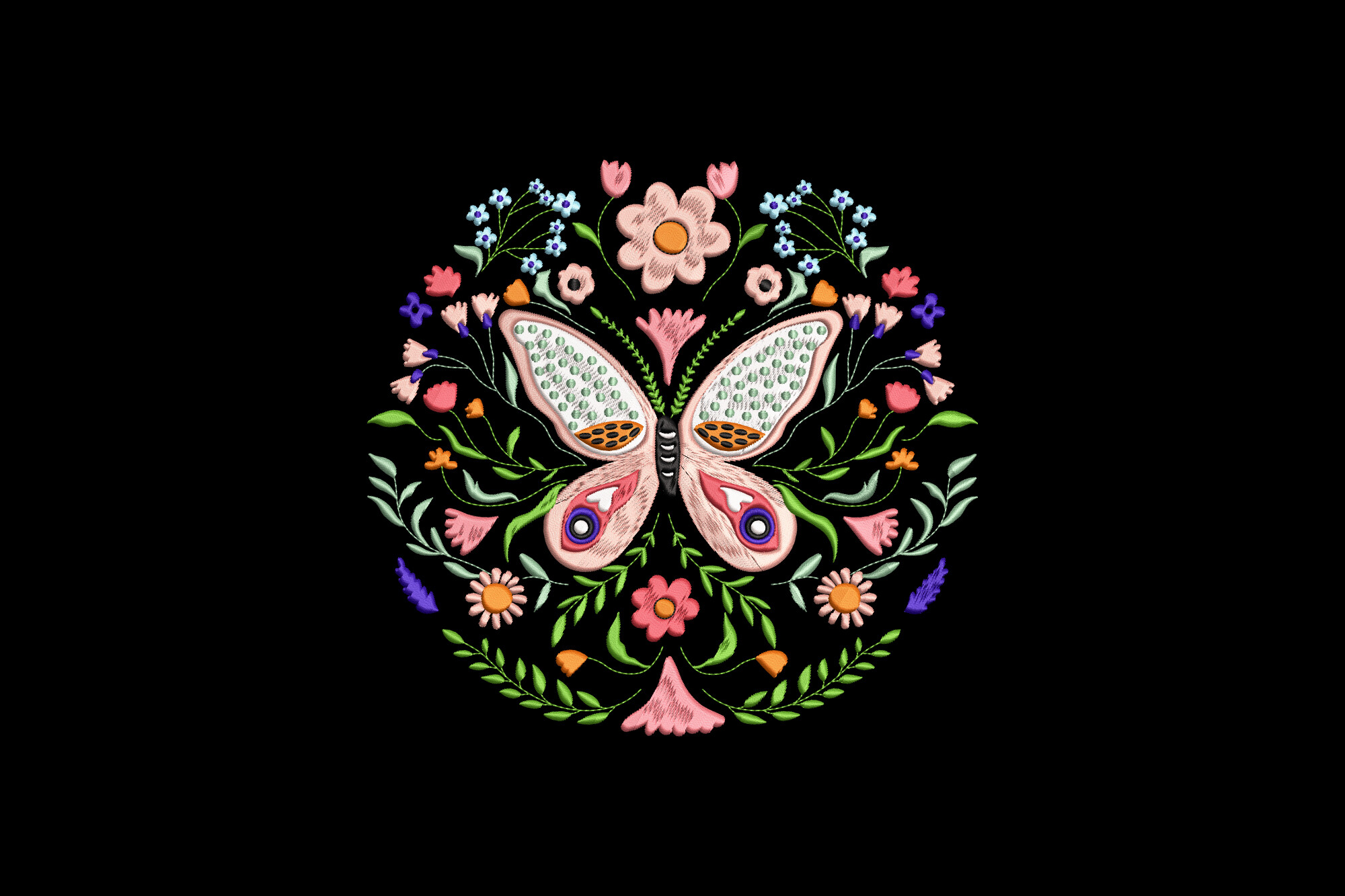 Floral Butterfly