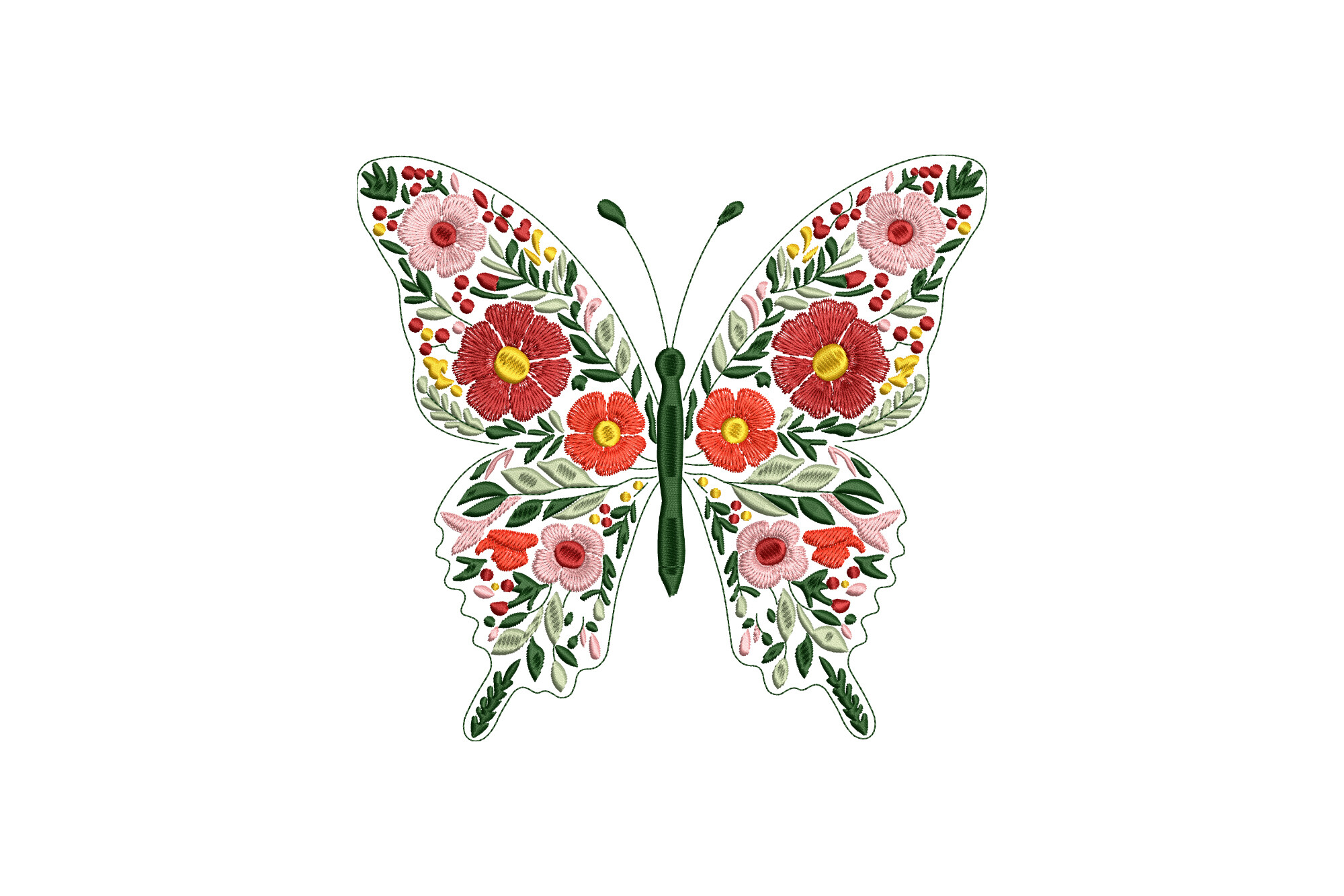Floral Butterfly