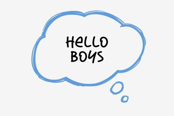 Friends School Font - Preview 1