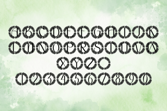 Greyl Monogram Font - Preview 3