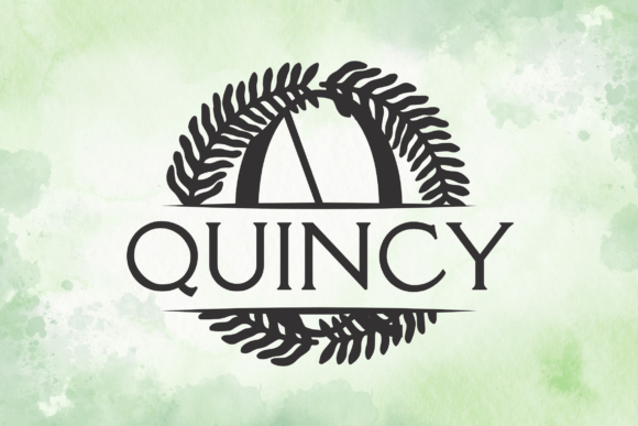 Greyl Split Monogram Font - Preview 1