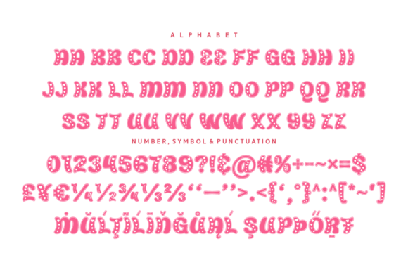 Heart Touch Font - Preview 4