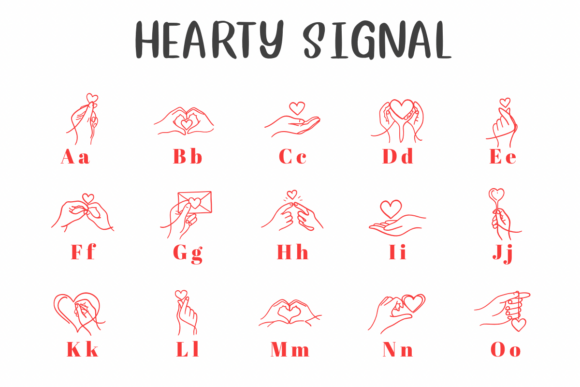 Hearty Signal Font - Preview 1