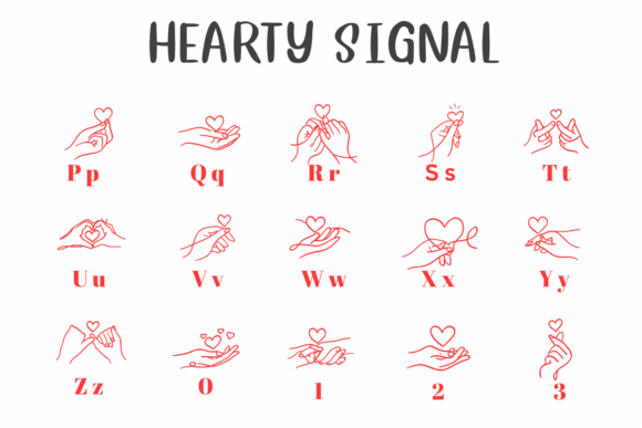Hearty Signal Font - Preview 2