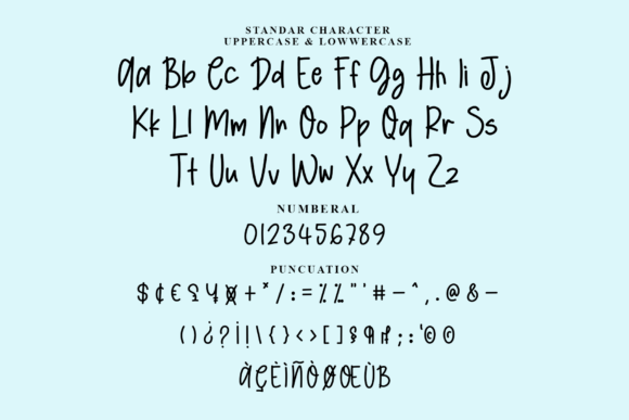Holiday Planner Font - Preview 4