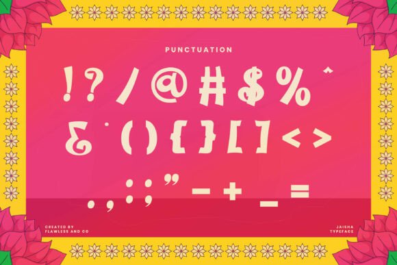 Jaisha Font PNG with transparent background - Preview 6