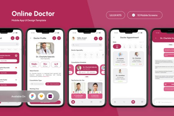 Medcall - Online Doctor App UI