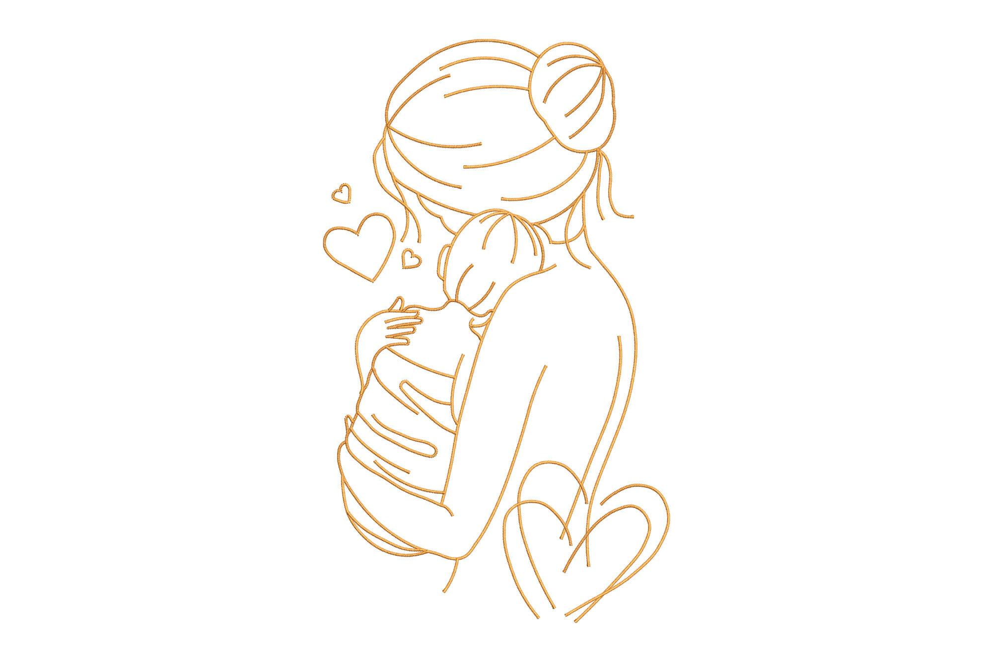 Mom with Kids