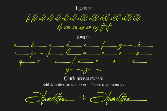 Nedalin Font PNG with transparent background - Preview 5