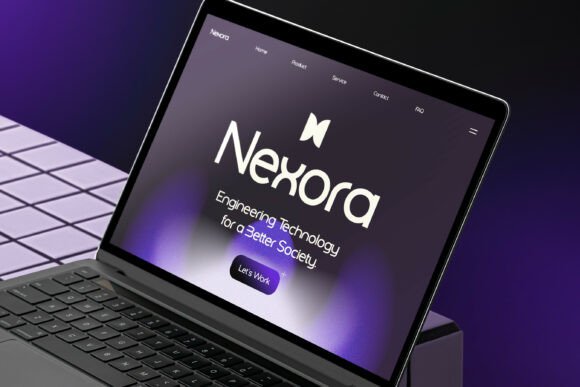 Nexora Font PNG with transparent background - Preview 4
