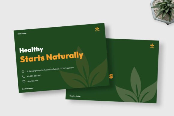 Purely - Organic Food Brand Guidelines