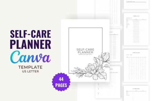 Self-care Planner | Canva Template
