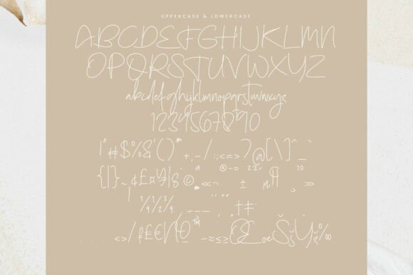 Sharottens Font PNG with transparent background - Preview 3