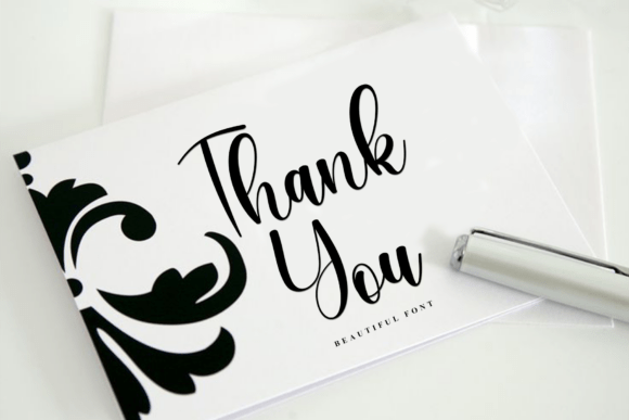 Signature Girlband Font PNG with transparent background - Preview 1