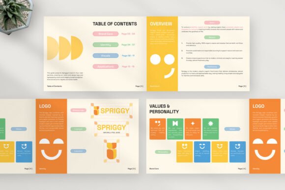 Spriggy - Organic Food Brand Guidelines