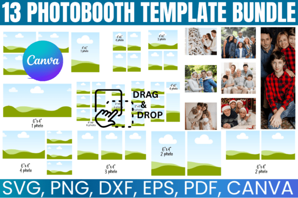 13 Photobooth Template Bundle