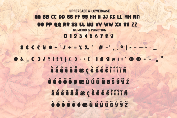 Autumn Font - Preview 6
