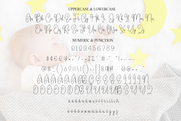 Baby Dreaming Font - Preview 6