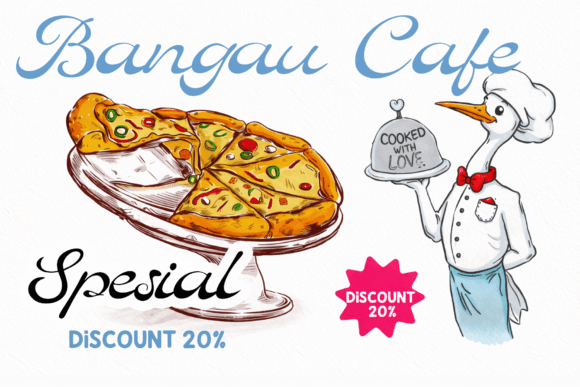 Bangau Font - Preview 1