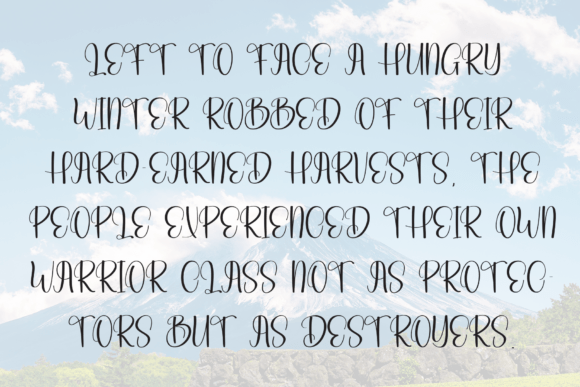 Big Lovey Font - Preview 5