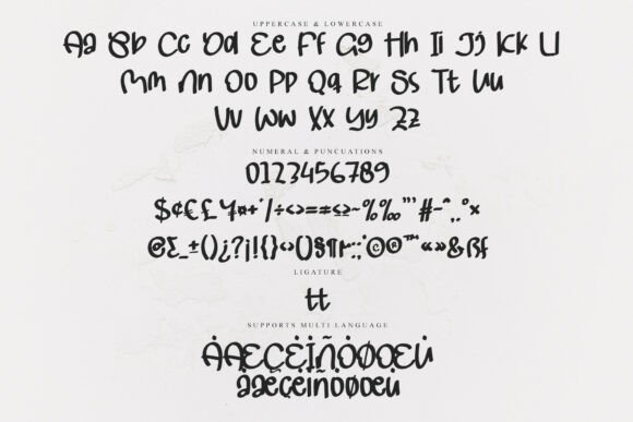 Blanket Alphabet Font - Preview 5