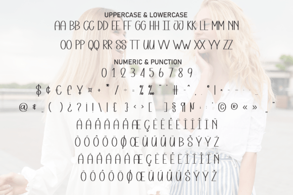 Blonde Girls Font - Preview 6