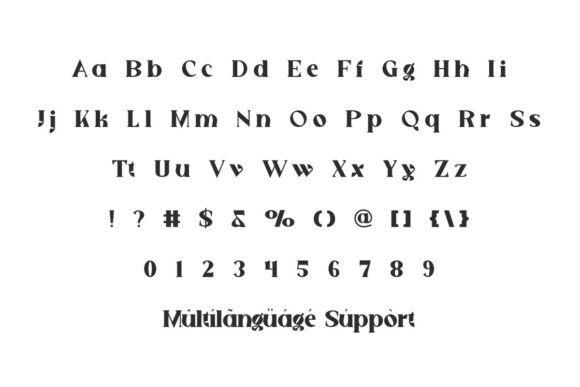 Borgaws Font - Preview 4