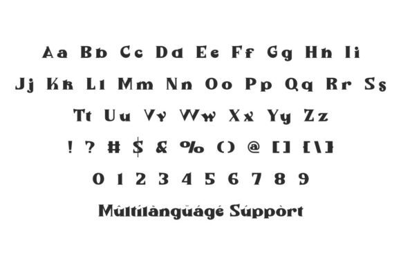 British Flower Font - Preview 4