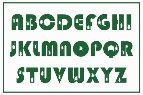 Bug Font - Preview 1