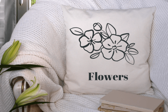 Bunch Flowers Font - Preview 6