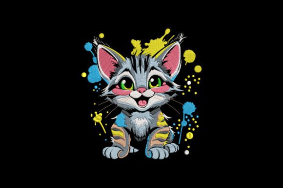 Colorful Cat