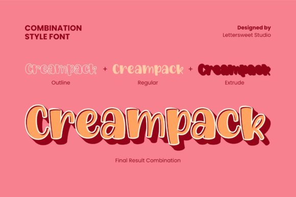 Creampack Font - Preview 4