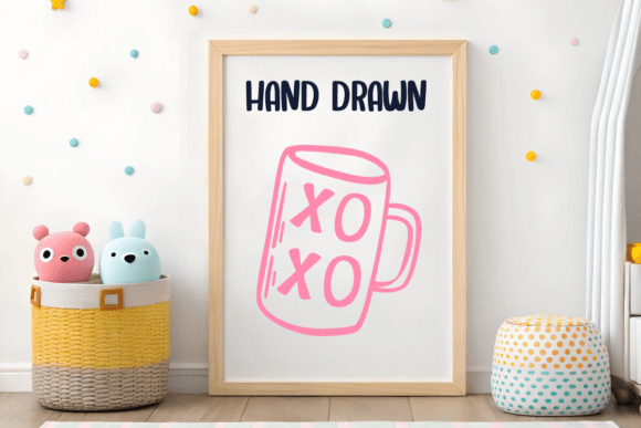 Doodle Cute Valentine Font - Preview 4