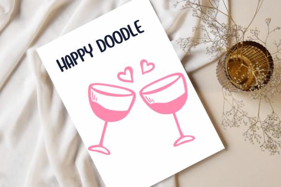 Doodle Cute Valentine Font - Preview 5