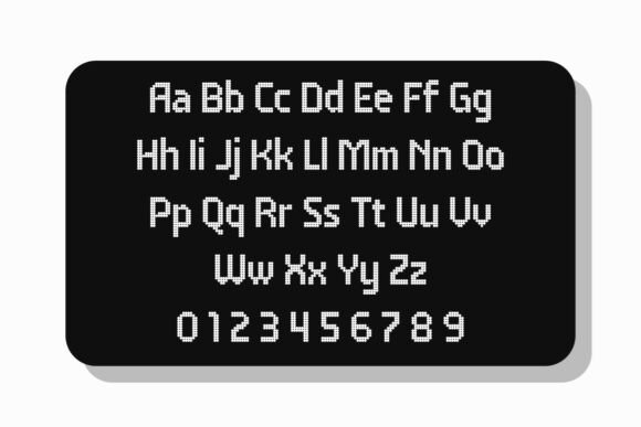 Dotshift Font - Preview 1