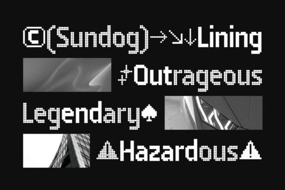 Dotshift Font - Preview 4