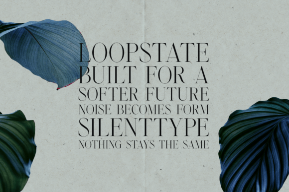 Emotive Type Font PNG with transparent background - Preview 3