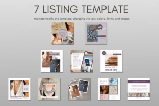 Etsy Shop Branding Kit Canva Template Graphic by NdkMode · Creative Fabrica