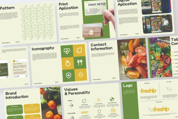 Freship - Modern Organic Brand Identity