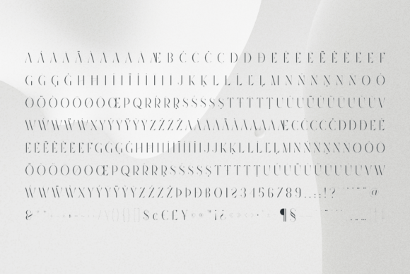 Future Flow Font - Preview 4