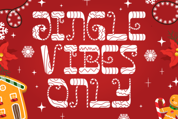 Glitch Sleigh Font PNG with transparent background - Preview 1