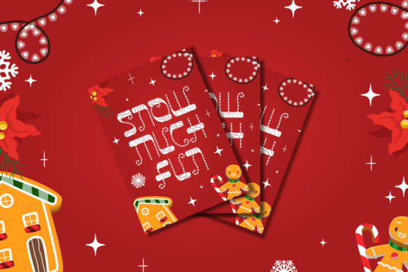 Glitch Sleigh Font PNG with transparent background - Preview 2