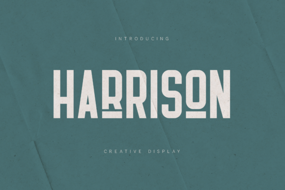 Harrison Fonts